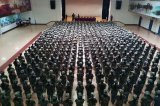 湖北省旅游學(xué)校新生軍訓(xùn)